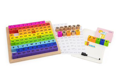 Alphabet and Math Operation Board by Viga Toys - Friends of K