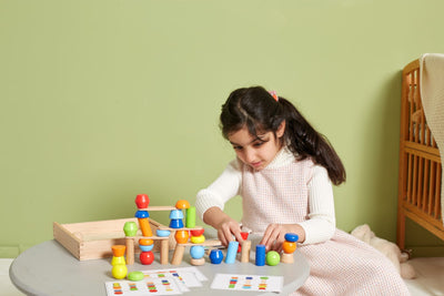 Blocks Tower Building Game by Viga Toys - Friends of K