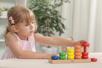 Stacking Rings (Counting numbers) by Viga Toys - Friends of K