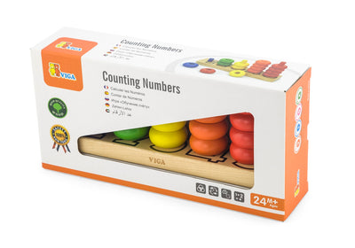 Stacking Rings (Counting numbers) by Viga Toys - Friends of K