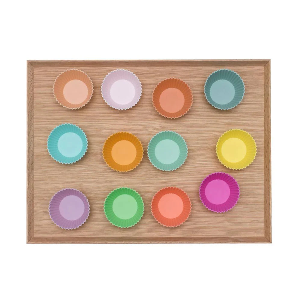 Silicone Muffin Cups - Brights by We Might Be Tiny - Friends of K