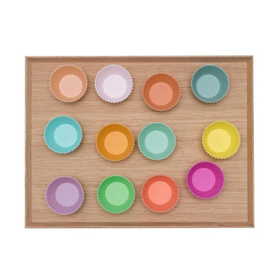 Silicone Muffin Cups - Brights by We Might Be Tiny - Friends of K
