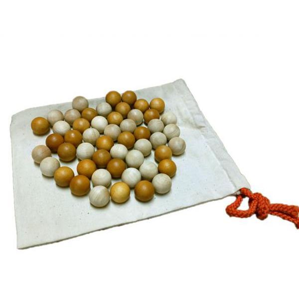 2 Tone Wooden Balls Set of 50 by QTOYS - Friends of K