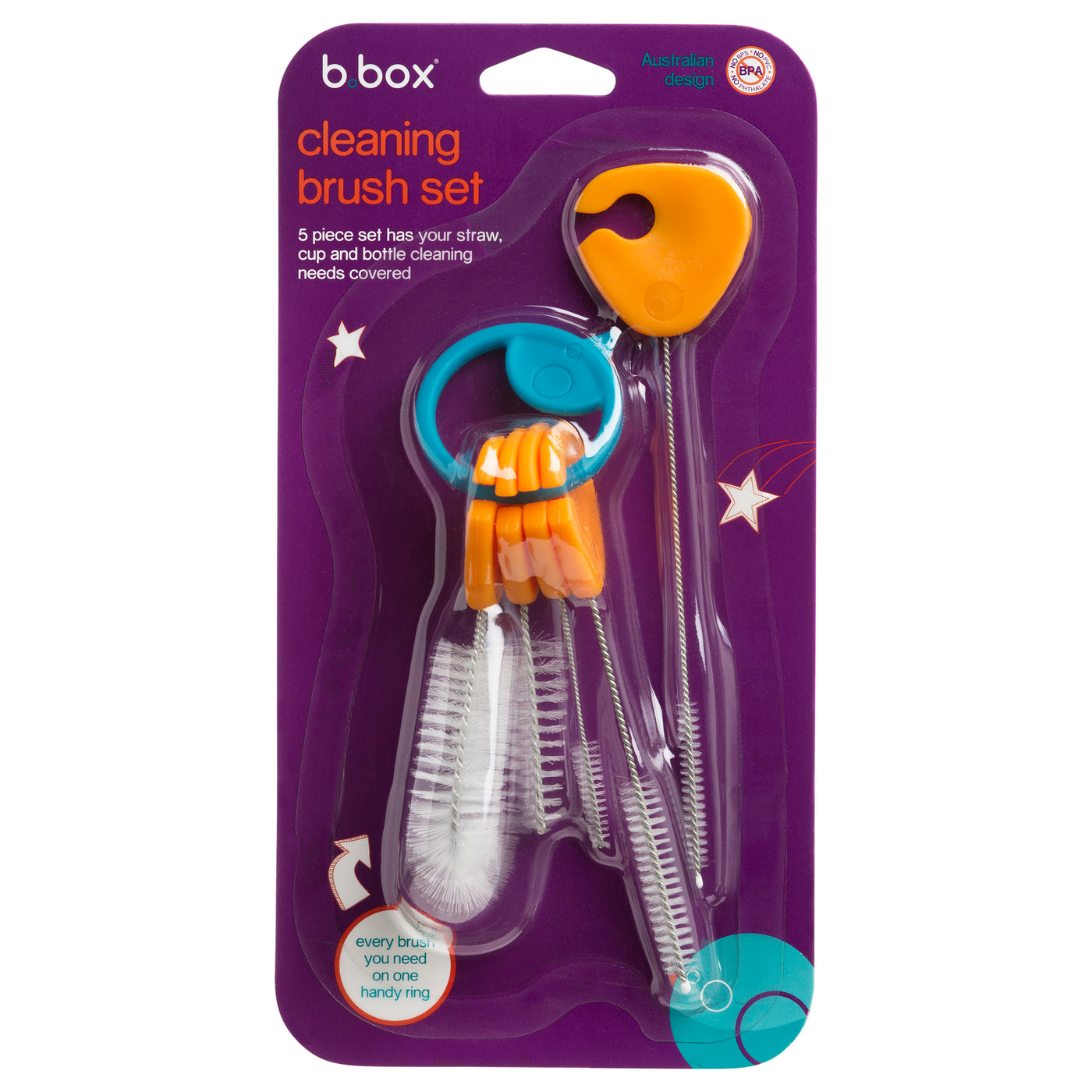 b.box Cleaning Brush Set