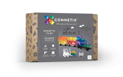 Connetix Rainbow Transport Pack - 50 Piece