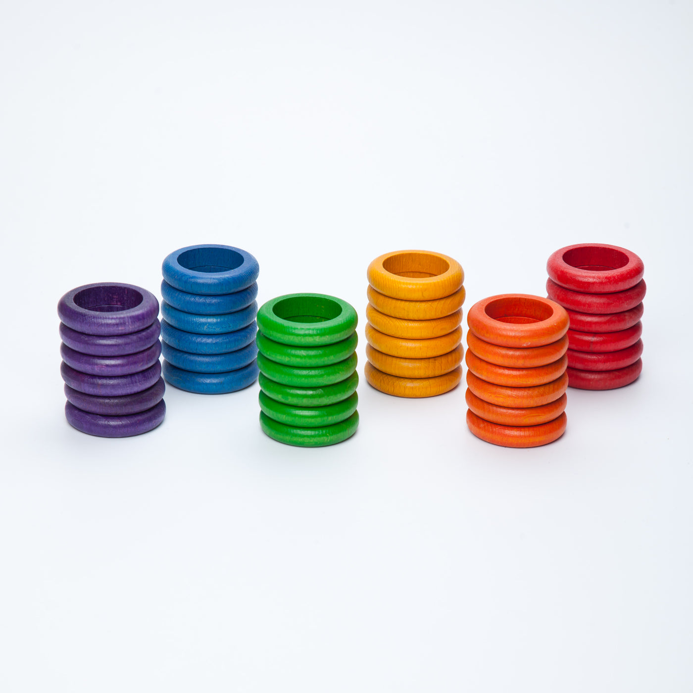 Grapat Rings (6 Colours, 36 pieces)
