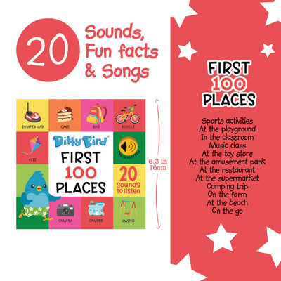 First 100 Places Board Book