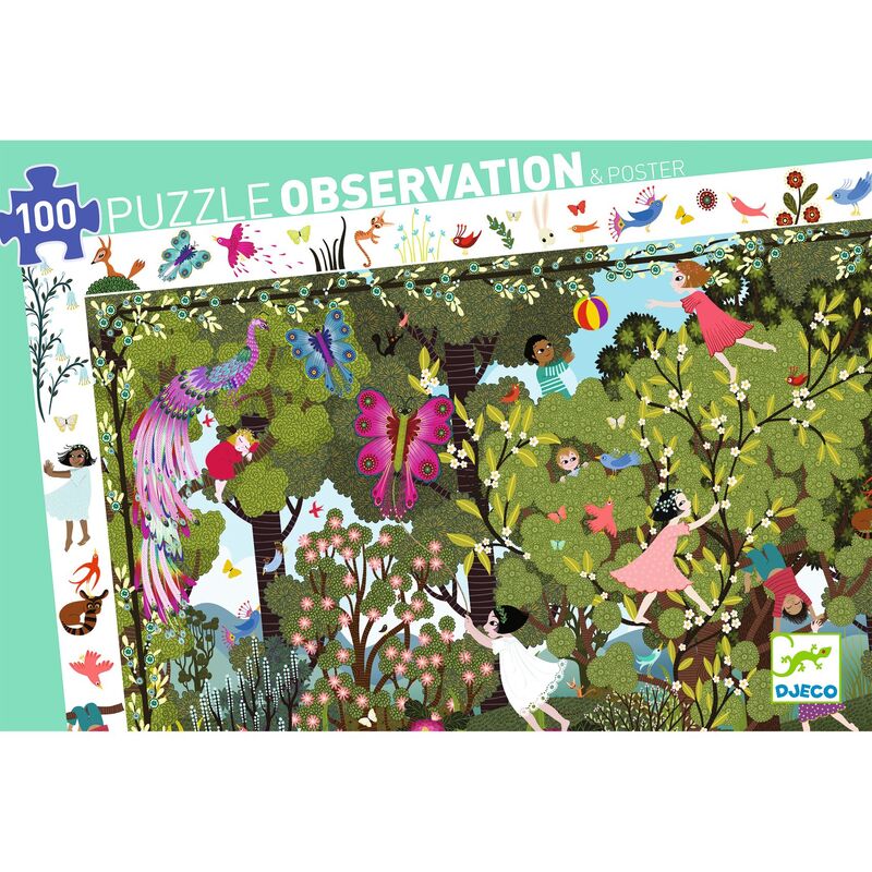 Garden Play Time Observation Puzzle