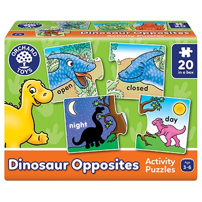 Dino Opposites 20x2pc Jigsaw Puzzle