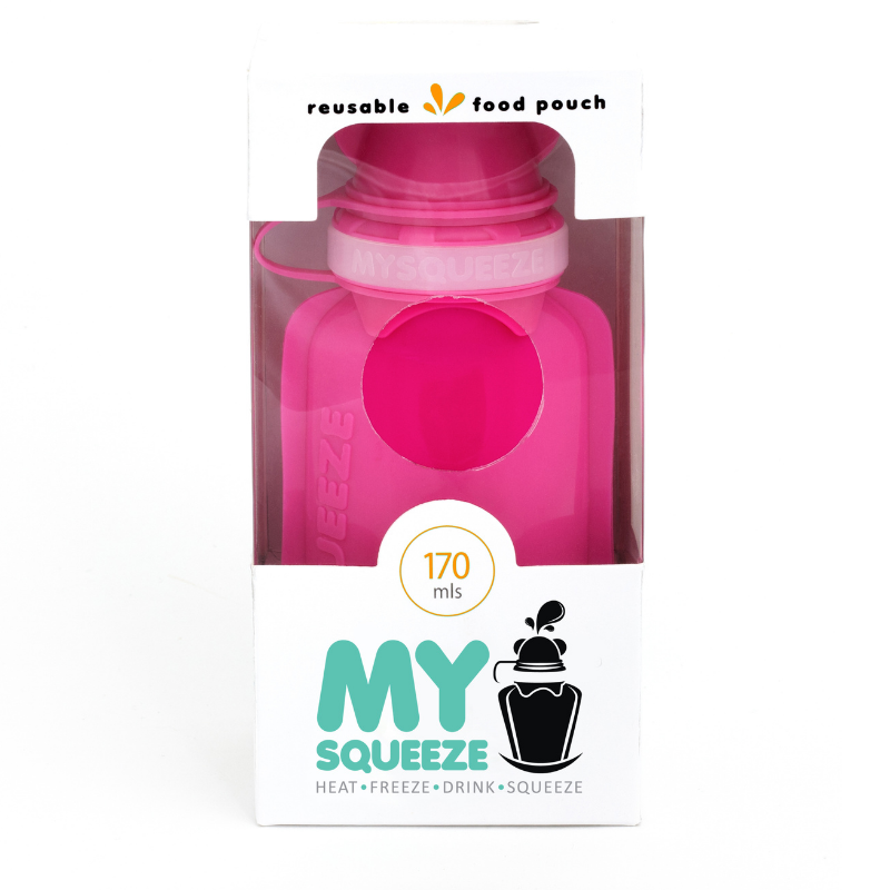 My Squeeze 170 ml - Reusable Yoghurt and Food Pouch