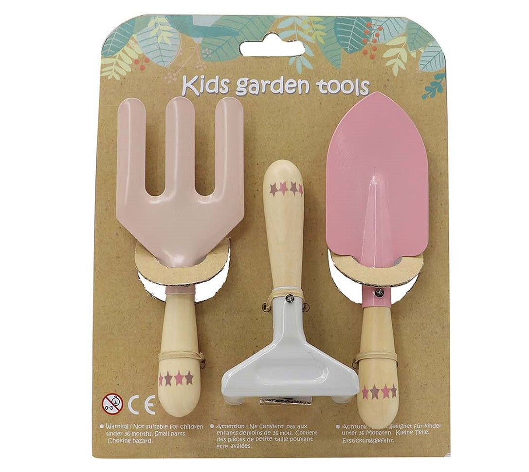 Calm & Breezy Kids Garden Tool Set (3 piece) (assorted colours)