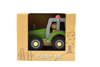 Calm & Breezy Tractor with Rubber Wheels (Green)