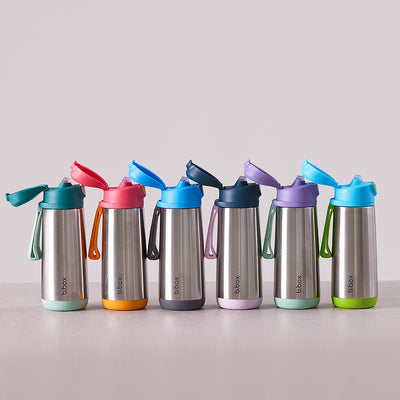 b.box Insulated Sport Spout Drink Bottle 500ml (assorted colours)