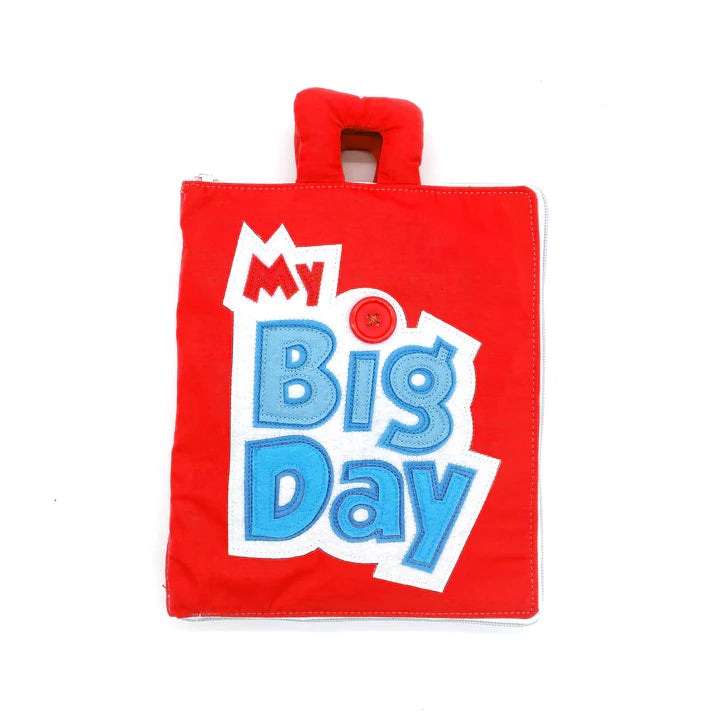 Fabric Activity Book - My Big Day (Red Cover)