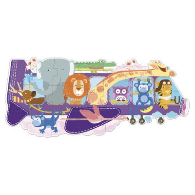 Travel Plane Giant Puzzle and Book Set (20pc)