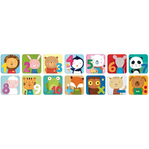 Memo Numbers Game and Book Set Memo Numbers Game and Book Set