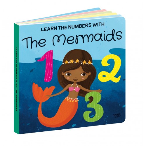 Learn Numbers Mermaid 3D Puzzle and Book Set (40pc)