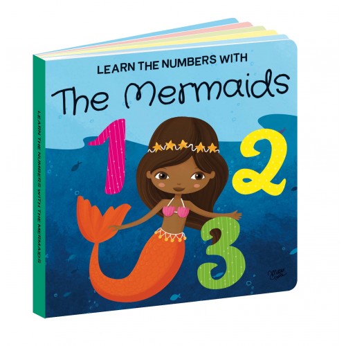 Sassi 3D Puzzle and Book Set - Learn Numbers Mermaids Sassi 3D Puzzle and Book Set - Learn Numbers Mermaids