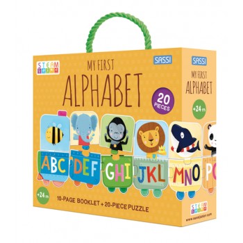 My First Alphabet ABC Puzzle and Book Set (1 metre)