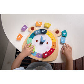 Bear Colours Clock