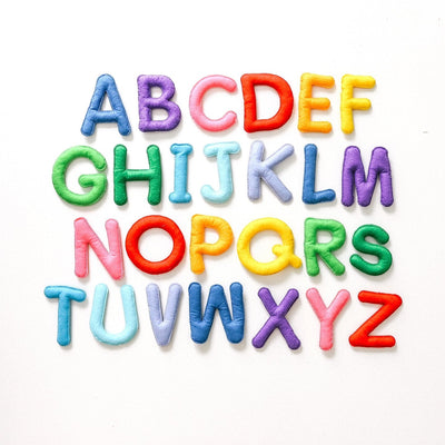 ABC Uppercase Felt Alphabet & Flashcards by Curious Columbus - Friends of K