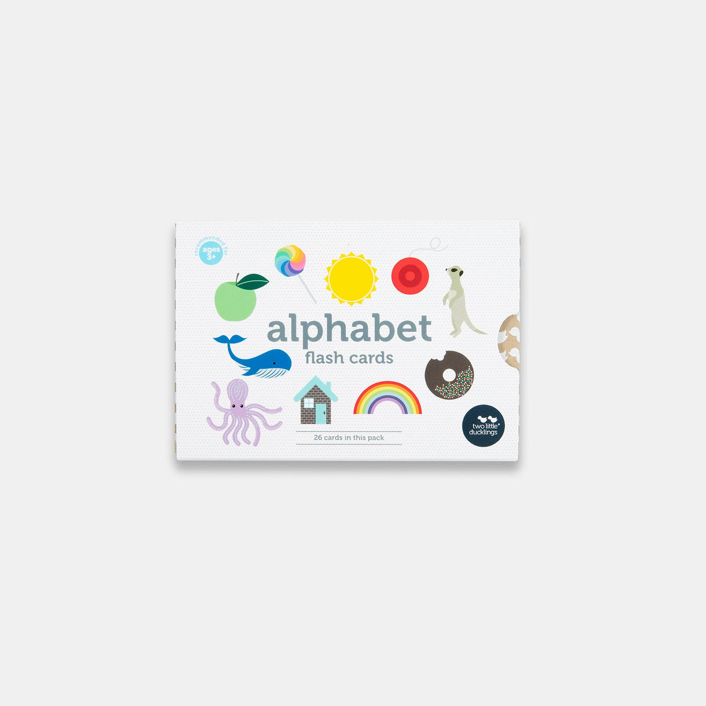 Alphabet Flash Cards by Two Little Ducklings - Friends of K