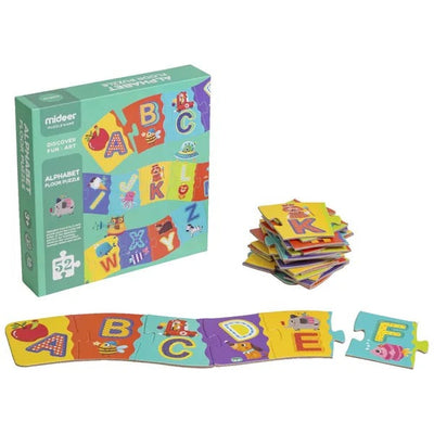 Alphabet Puzzle (26 Pieces) by Mideer - Friends of K