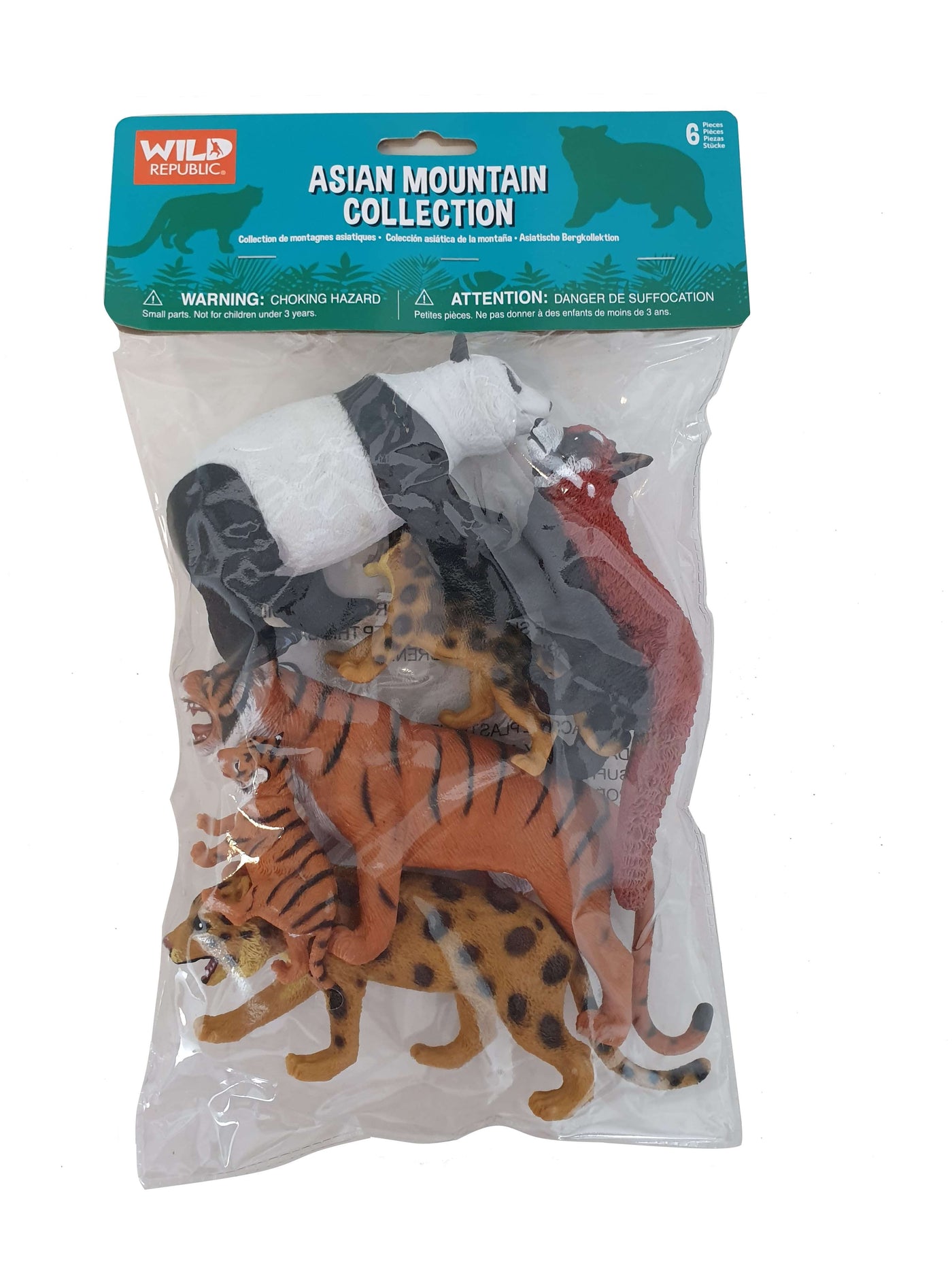 Asian Mountain Animals Polybag by Wild Republic - Friends of K