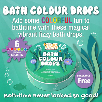 Bath Colour Drops 36 Pack by Honeysticks - Friends of K