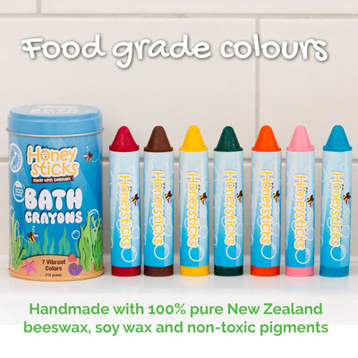 Bath Crayons 7 Pack by Honeysticks - Friends of K