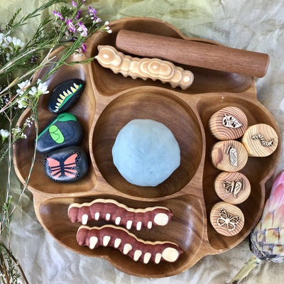 Butterfly Lifecycle Playdough Stamps by Beadie Bug Play - Friends of K