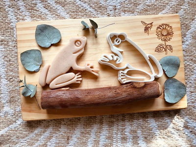 Frog Bio Cutter by Beadie Bug Play - Friends of K
