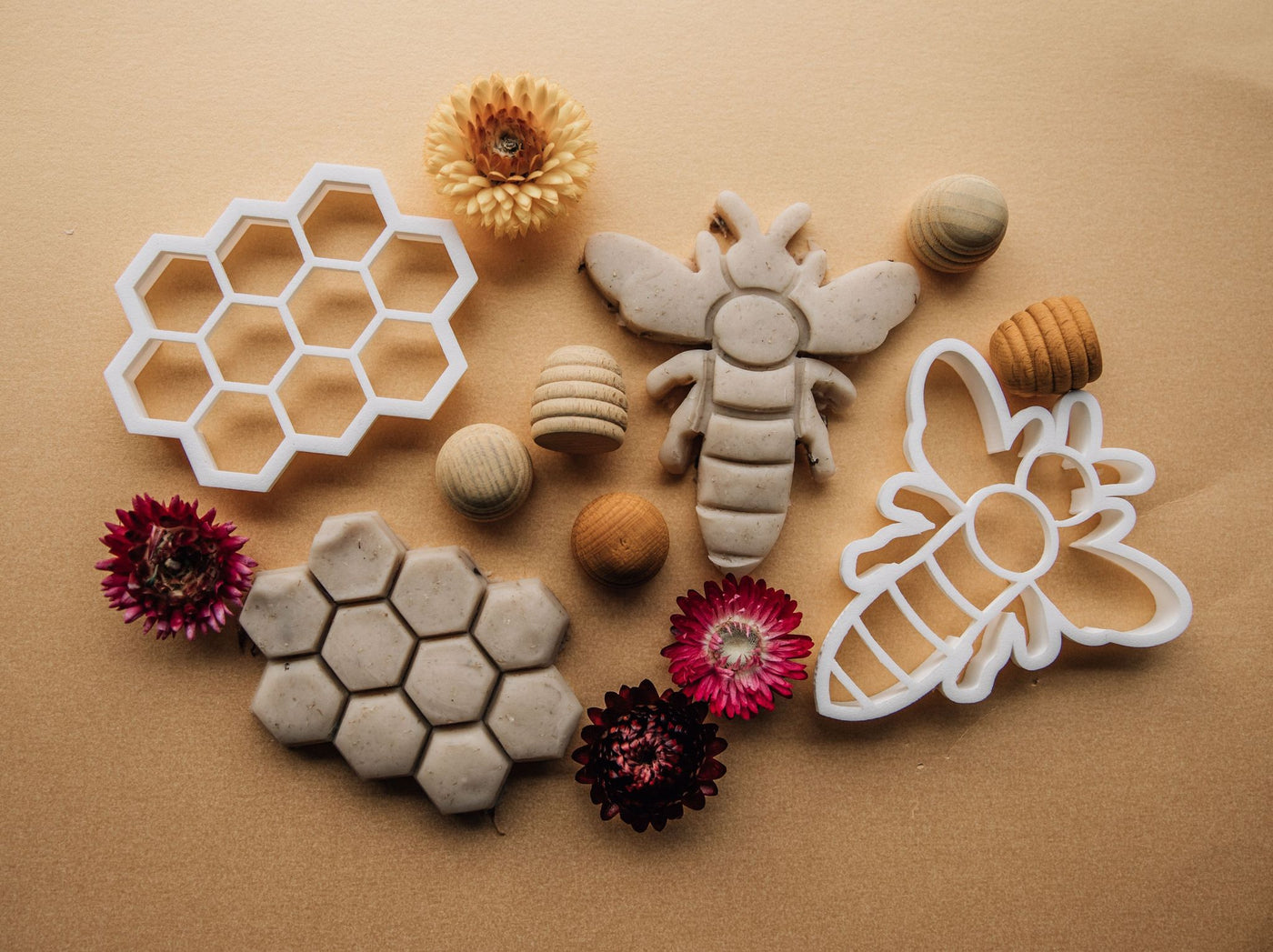 Honeycomb Bio Cutter by Beadie Bug Play - Friends of K