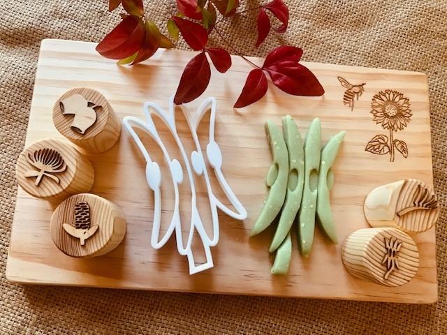 Sturt Desert Pea Bio Cutter by Beadie Bug Play - Friends of K