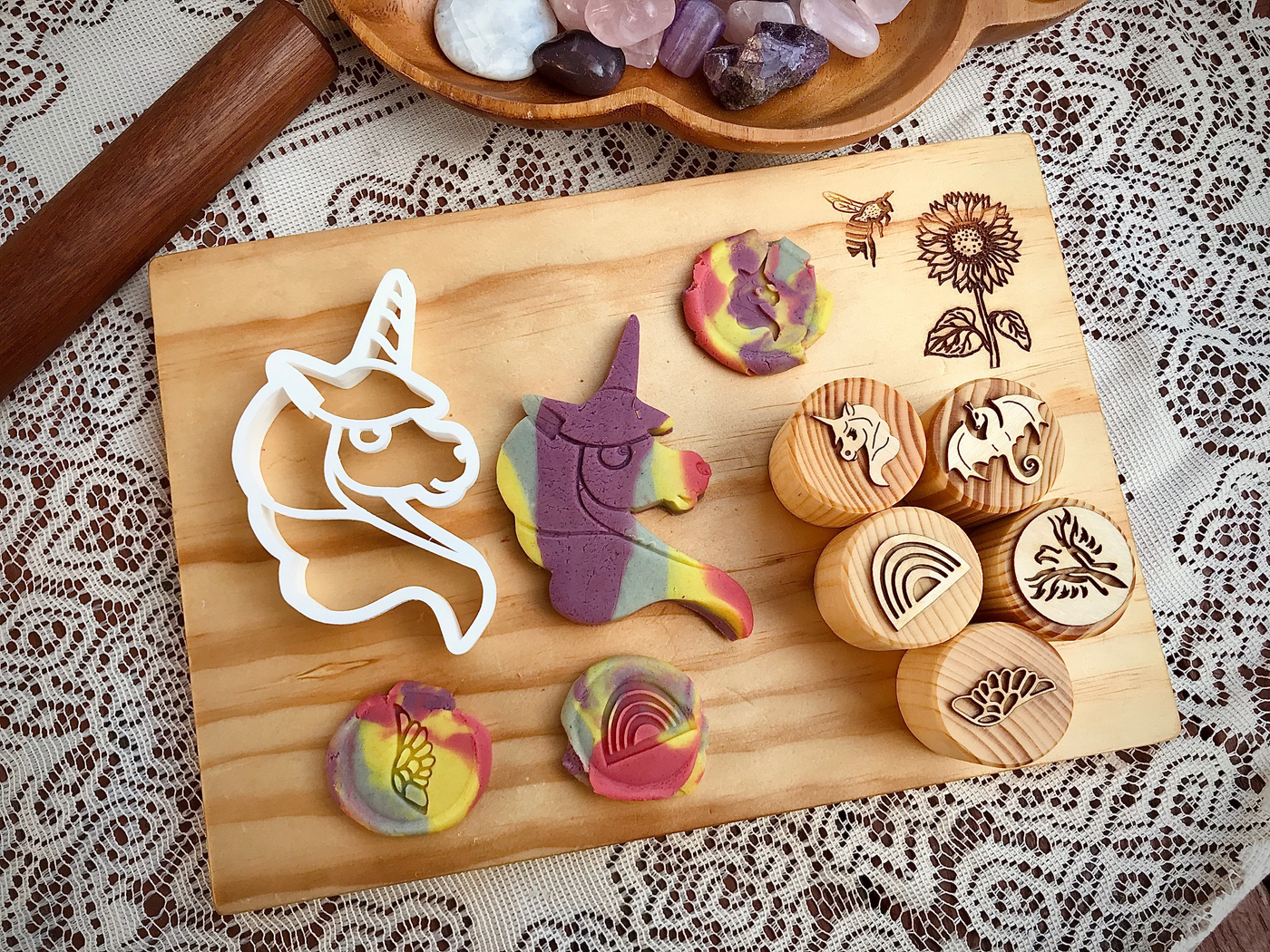 Unicorn Bio Cutter by Beadie Bug Play - Friends of K