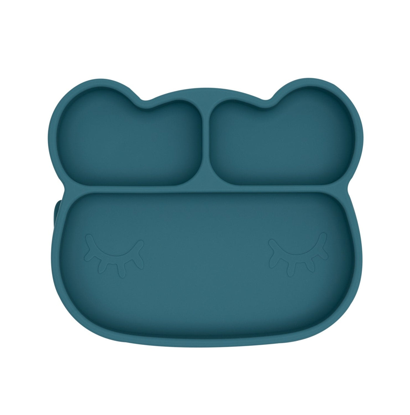 Bear Stickie™ Plate - Blue Dusk by We Might Be Tiny - Friends of K
