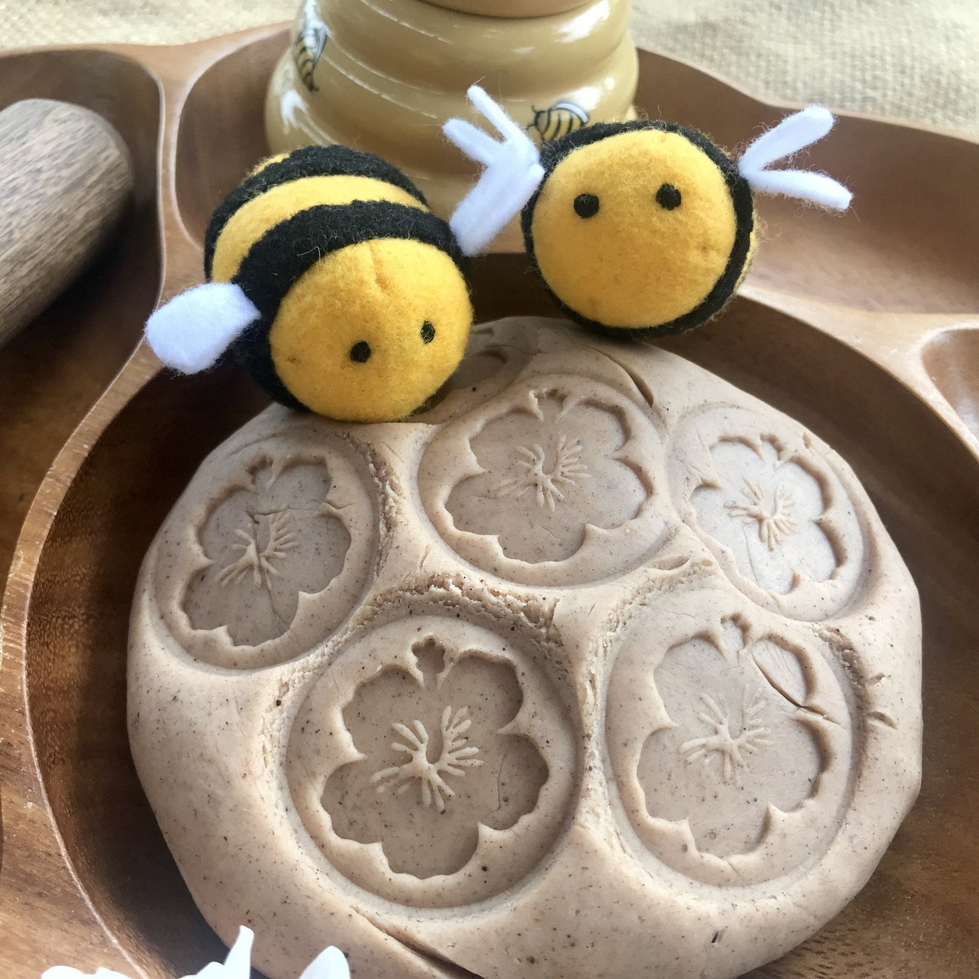 Bee Playdough Stamps by Beadie Bug Play - Friends of K