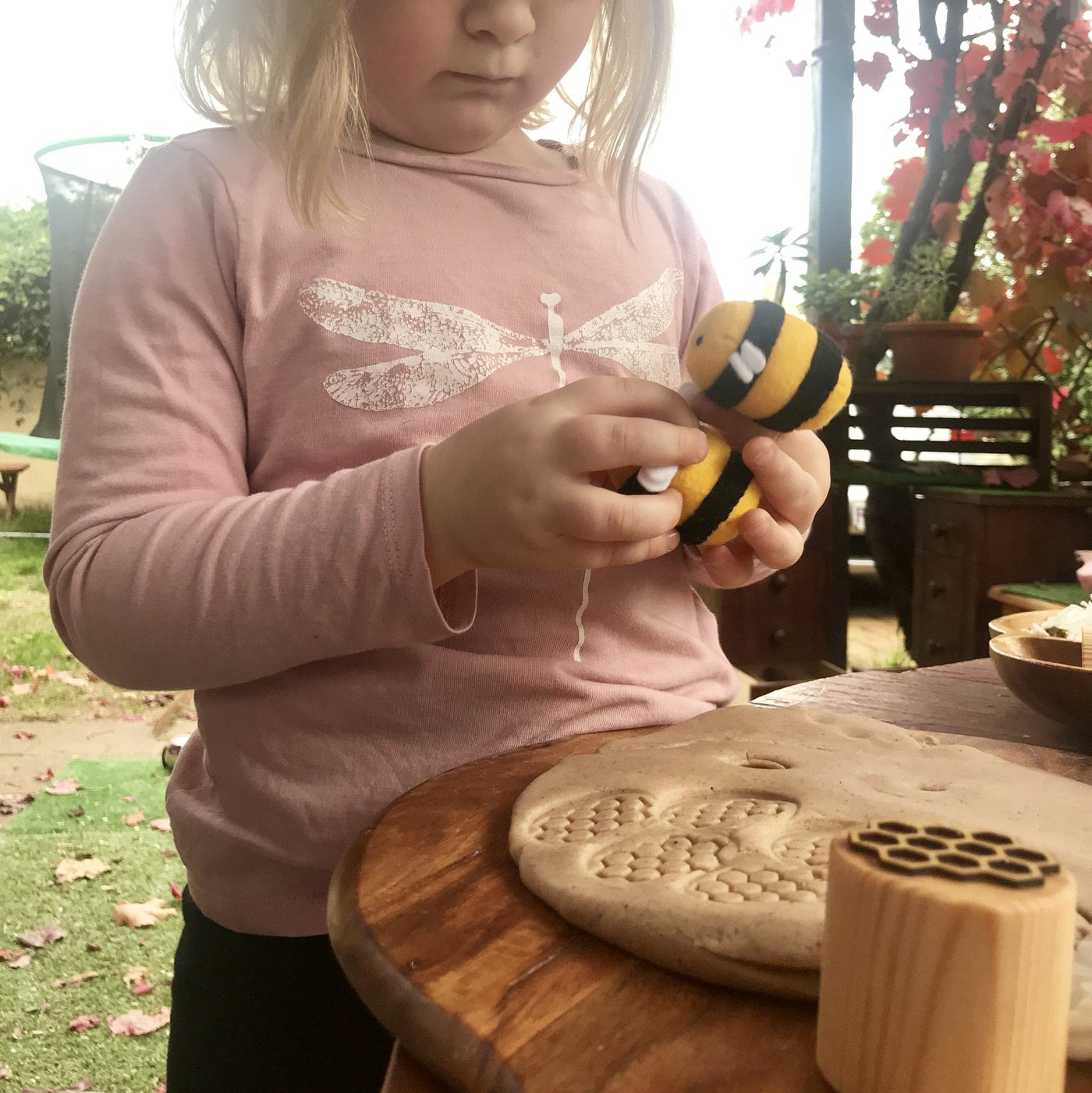 Bee Playdough Stamps by Beadie Bug Play - Friends of K