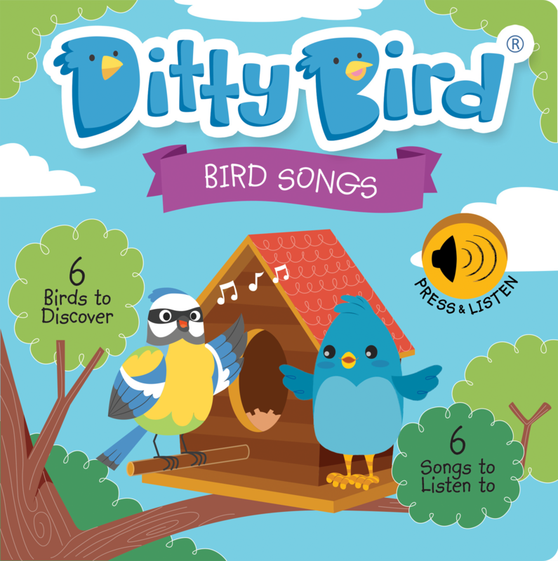 Bird Songs Board Book by Ditty Bird - Friends of K