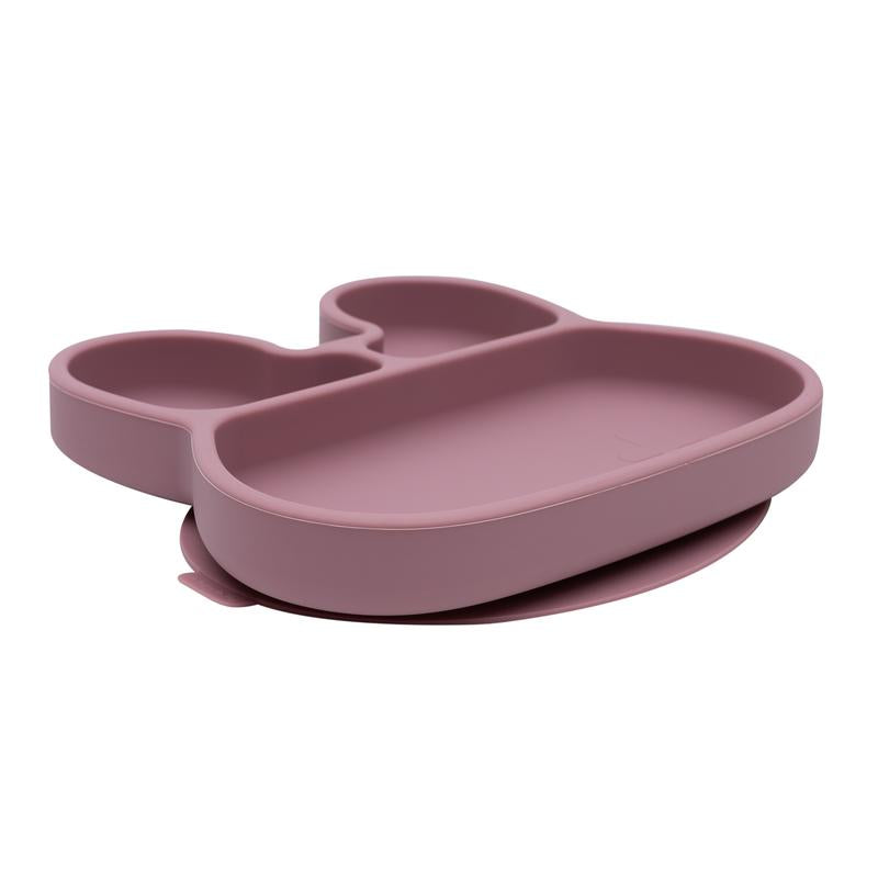 Bunny Stickie™ Plate - Dusty Rose by We Might Be Tiny - Friends of K