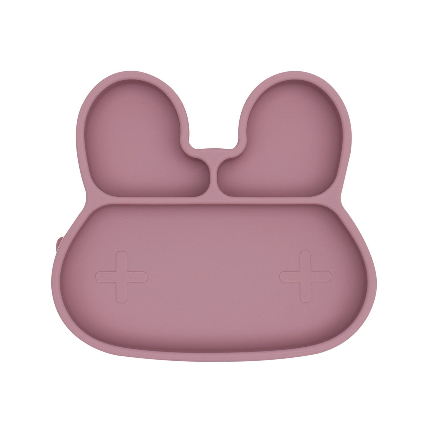 Bunny Stickie™ Plate - Dusty Rose by We Might Be Tiny - Friends of K