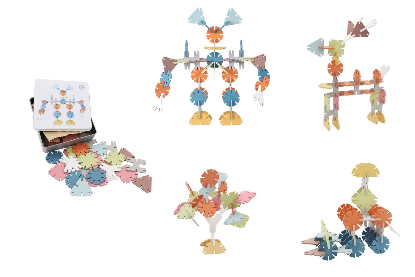 Calm & Breezy Connector Disk in Tin Box by Kaper Kidz - Friends of K