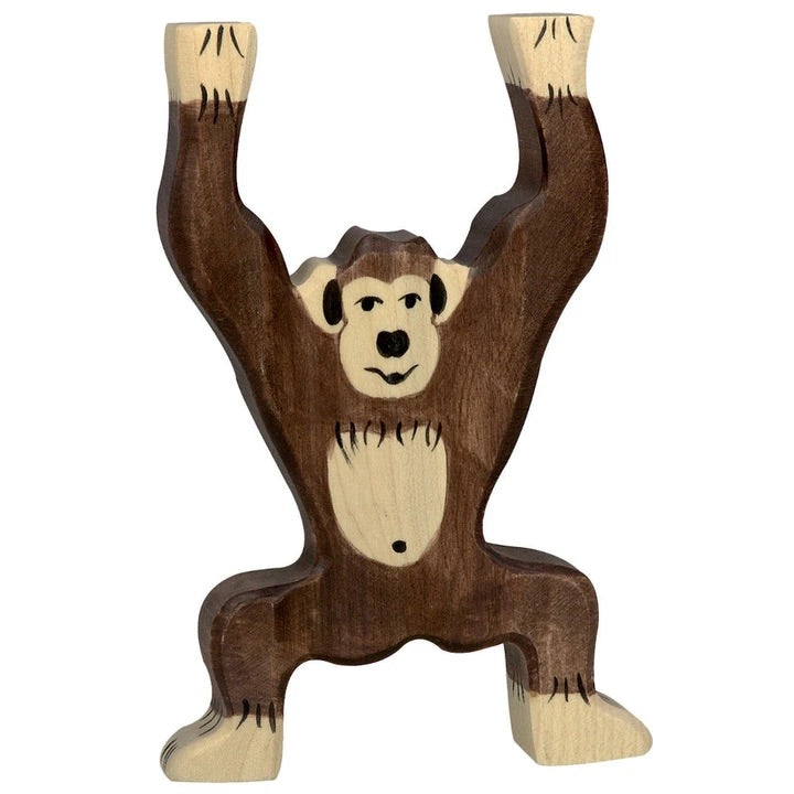 Chimpanzee, standing by Holztiger - Friends of K