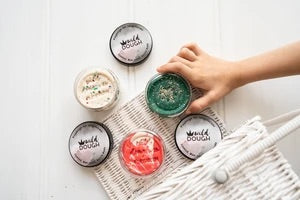 Christmas Tree Playdough (Toffee Apple scented) by Wild Dough Co - Friends of K