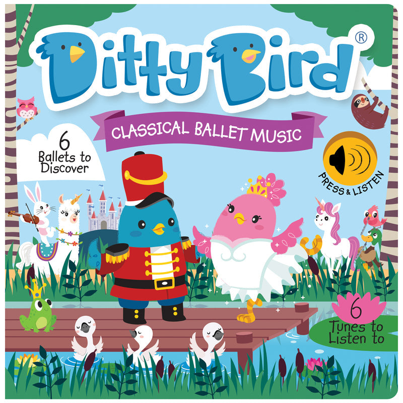 Classical Ballet Music Board Book by Ditty Bird - Friends of K