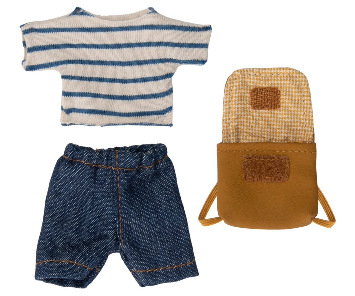 Clothes & Bag for Big Brother Mouse by Maileg - Friends of K
