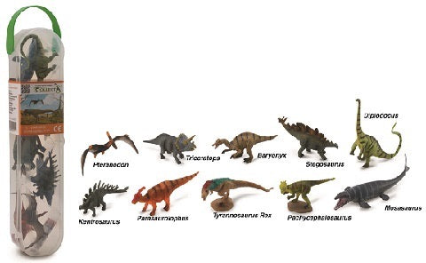 CollectA Gift Tube - Dinosaurs A (10 Piece) by CollectA - Friends of K