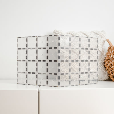 Connetix Tiles | Clear Base Plate Pack 2 pc by Connetix Magnetic Tiles - Friends of K