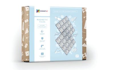 Connetix Tiles | Clear Base Plate Pack 2 pc by Connetix Magnetic Tiles - Friends of K