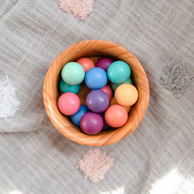Connetix Tiles | Pastel Replacement Ball Pack 16 pc by Connetix Magnetic Tiles - Friends of K